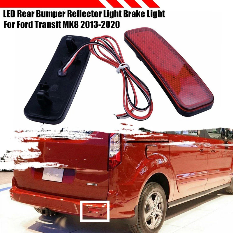 Ford Transit MK8 LED Rear Bumper Reflector Light (2013–2020)