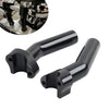 Harley Dyna Softail Sportster 5.5" CNC Pullback Handlebar Risers (2004-2023)