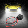 H16 Fog Light 2 x Durable Wire Pigtail Female Connector Plugs