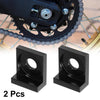 Motorcycle 2 x 12mm Hole Dia Chain Adjuster Block Tensioner