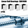 Car 4pcs 16mm IDx45mm ODx33mm Length Car Linear Ball Bearings