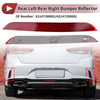 BMW X5 1 x Pair Rear Left Rear Right Bumper Reflectors