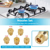 Gas Hob LPG Conversion 5 x Jets Nozzles Injectors