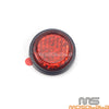 Off Road Motorcycle Plastic Number Plate Self Adhesive Reflectors