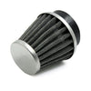 52mm Inlet Dia Car/Motorcycle Air Intake Filter Cleaner with Adjustable Clamp