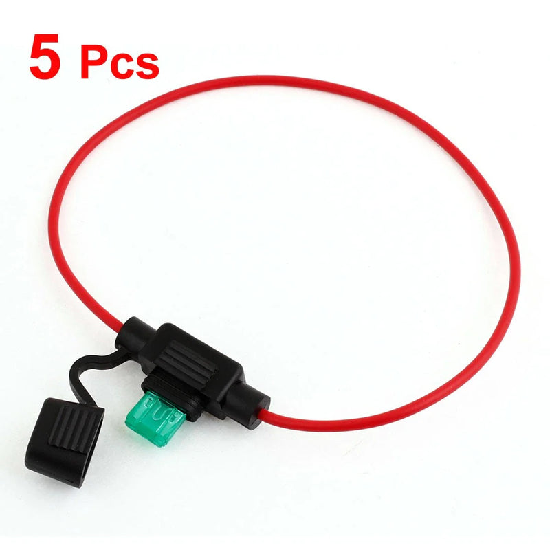 Car Wiring 5 x 32V 30A Mini ATC Blade Inline Fuse Holders