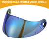 X-803 Resin REVO Blue Motorcycle Helmet Visor Shield / 1pc / Visor Shield