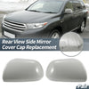 Toyota Highlander Gray Rearview Mirror Cover Cap Pair (2009-2014)