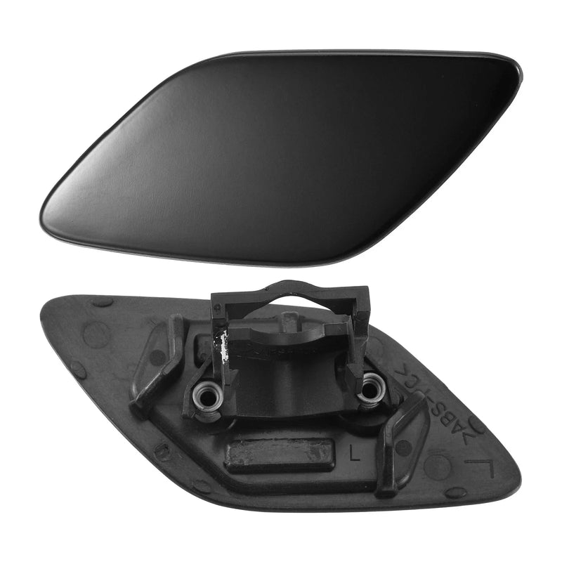 BMW 328i Black Front Left Bumper Headlight Washer Nozzle Cover Cap