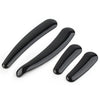 Harley Softail 2008-2023 Black 4 Pcs Curved Swingarm Frame Inserts