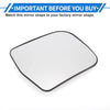 Toyota Previa Right Driver Side Non-Heated Mirror Glass