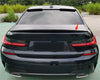 BMW 3 Series G20 G28 Sedan Glossy Black Rear Spoiler P Style Wing (2019-2024)