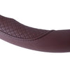 Auto Accessory 15" Universal PU Leather Car Steering Wheel Cover