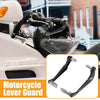 Universal 2 x 7/8" Motorcycle Brake/Clutch Lever Guard 22mm Titanium Tone