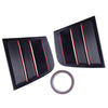 Dodge Charger Side Window Louver Scoop Covers (2011 - Present)