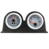 2 x 52mm Gauges Dual Hole Dash Gauge Pod Holder