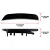 Dodge Durango 2x Smoke Amber Front Bumper Side Marker Lights Lamps (2021–2025)