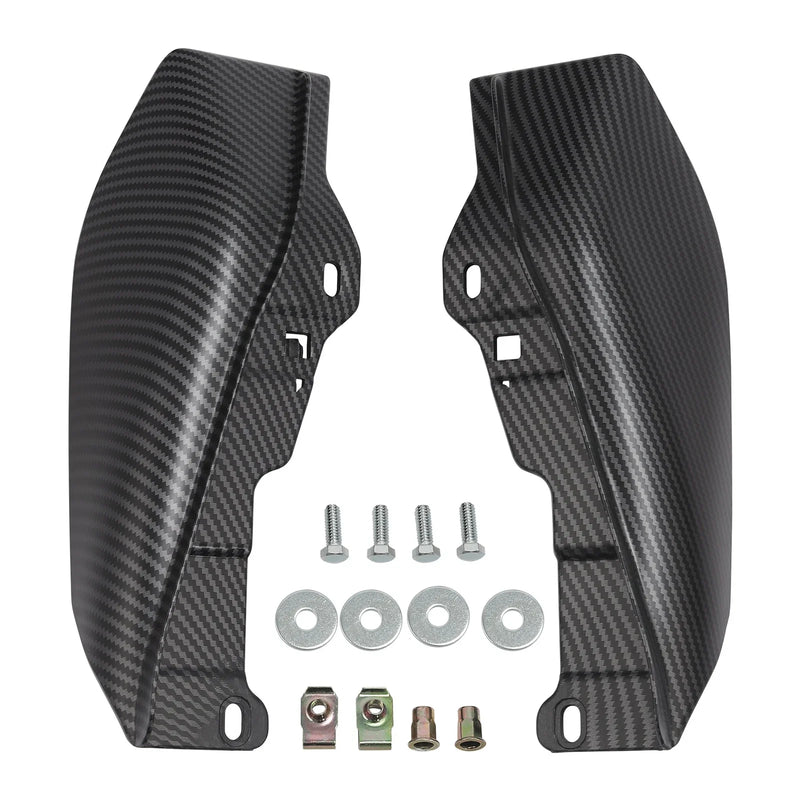 Harley Touring Road King Street Glide Mid-Frame Air Deflectors (2009-2024)
