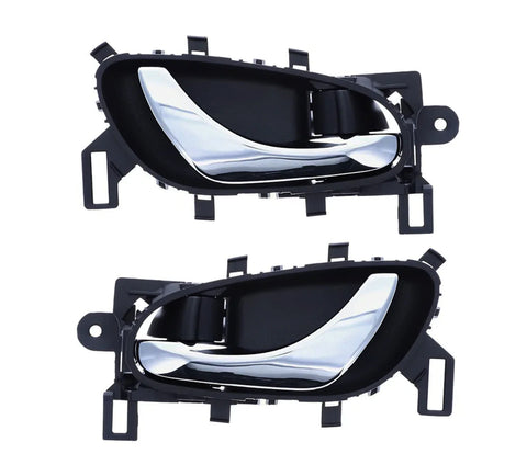 Nissan Navara Inner Door Handle Set of 2 Chrome (2015-2023)