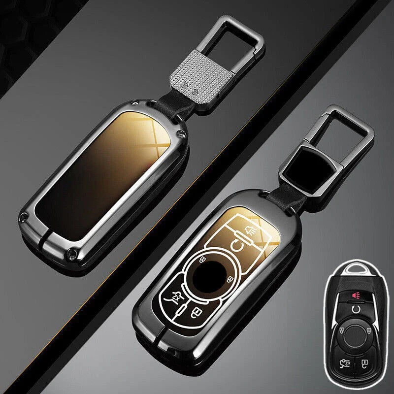 Buick Encore TourX Lacrosse Regal Zinc Alloy TPU Car Key Fob Case Cover