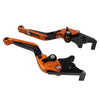 Honda CBR600RR CBR954RR Orange Extendable Brake Clutch Levers (03-06)