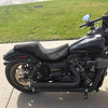 Harley Dyna Low Rider FXDL Black Gel Seat (2006-2017)