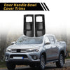 Toyota Tundra Set CF Pattern Front Door Handle Bowl Cover (2014–2021)