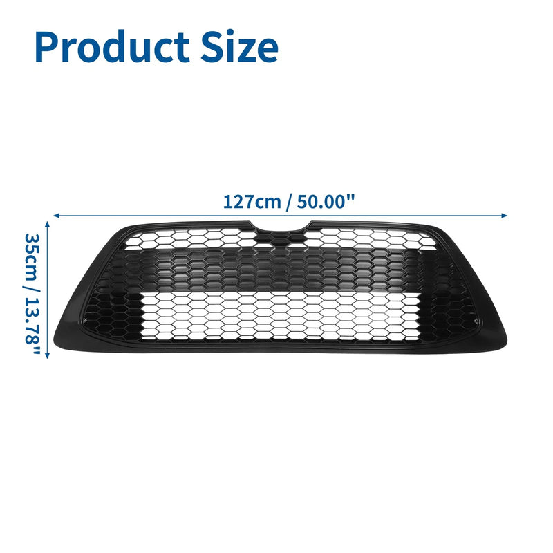 Toyota Corolla LE (2020-2022) Black Front Hood Bumper Grille