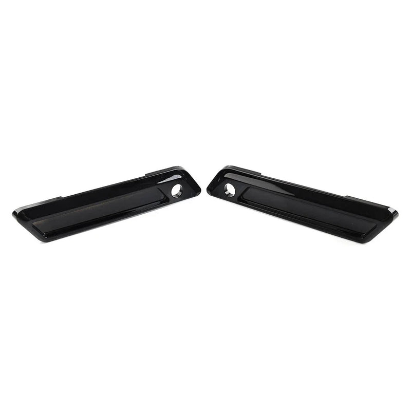 Harley Touring Electra Glide Road King Glossy Black Latch Covers (2014-2023)