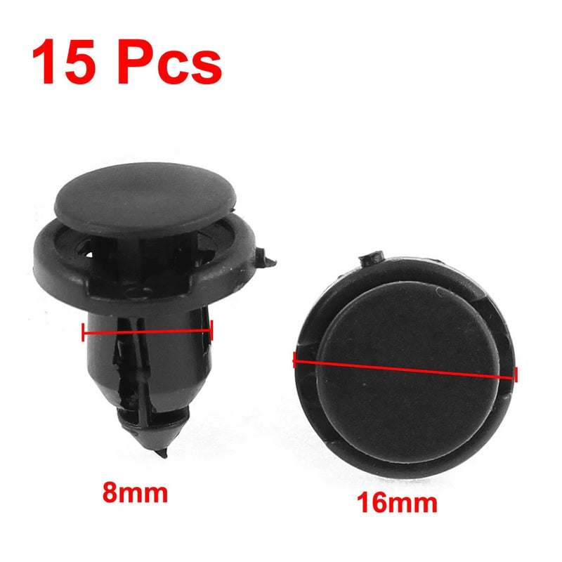 Honda Models 15 Pcs Push Type Fender Retainer Clips