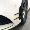Mercedes Benz A Class Carbon Look Front Bumper Side Air Vent Trim (19-22)