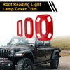 Jeep Wrangler JL JLU Roof Reading Light Lamp Cover Trim (2018-2024)