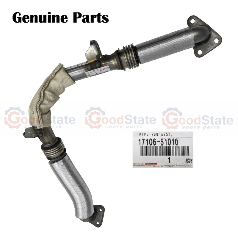 Toyota LandCruiser VDJ78 VDJ76 1VD 4.5 Diesel V8 Exhaust