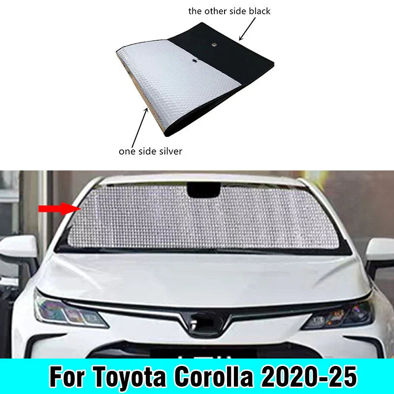 Toyota Corolla Sunshade Cover / Windshield Privacy Sunshade (2020–2025)