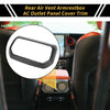 Jeep Rear Air Vent Armrest AC Outlet Panel Cover (Fits Various Models)