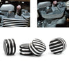 Triumph T120 Thruxton 4 x Billet Machined Head Bolt Cover Caps (2016-2023)