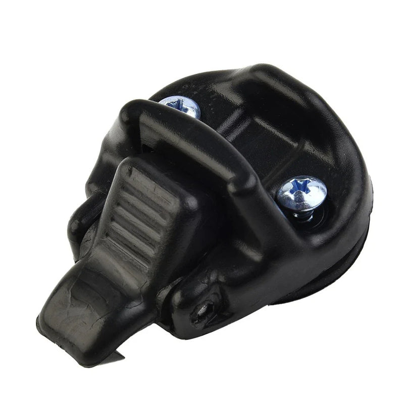 MB Glass Lock Buckle Black Plastic