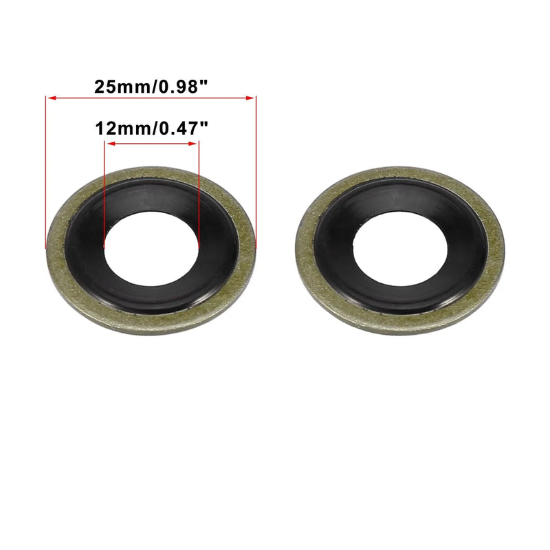 Pontiac GMC Cadillac 10pcs M12 Oil Drain Plug Gasket