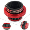47cc 49cc 2-Stroke Mini Dirt Bike ATV Quad Red 42 44mm Air Filter