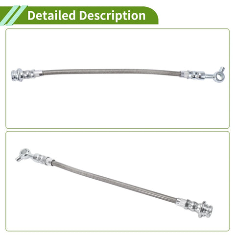 Nissan Patrol GQ Y60 Front Extended Brake Line Hoses (1988-1997)