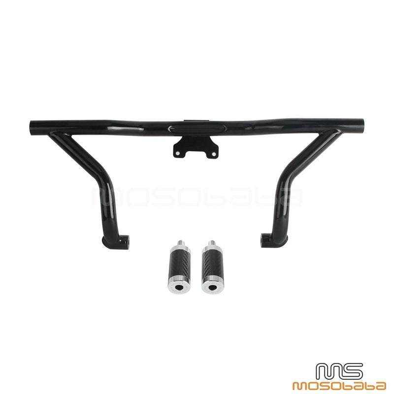 Harley FLHR Durable Front Frame Slider Engine Guard Crash Bar (2014-2022)