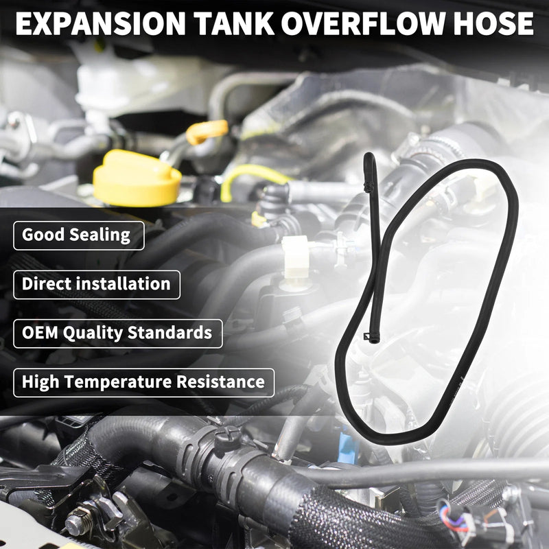 Focus MK2 2004-2011 (2 x) Black Overflow Hose