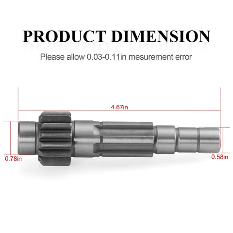 Polaris RZR 170 Transmission Shaft (2009–2021)