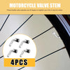 Motorcycle 4pcs 90 Degree Tyre Valve Stem Extension Extenders