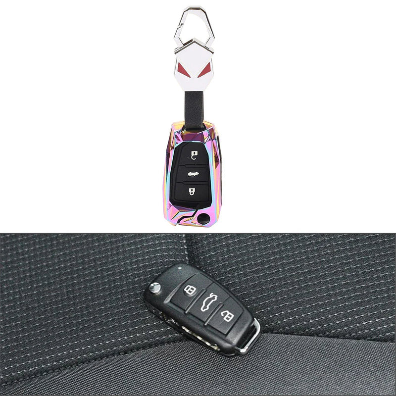 Audi A5 Quattro 3 x Button Key Fob Case Shell Cover (2008-2010)