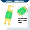 Car Motorcycle Boat Gold Tone Green 5 x 30A Mini ANL Fuses