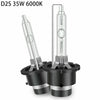 Vehicles 6000K D2S HID Xenon Headlight Bulbs, 2 x Waterproof IP68
