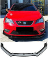 Seat Ibiza Mk4 (2008-2017) 3 Pcs Front Bumper Lip Splitter Spoiler