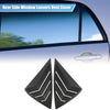 Nissan Sentra Rear Side Window Louvers Vent Covers (2013-2019)