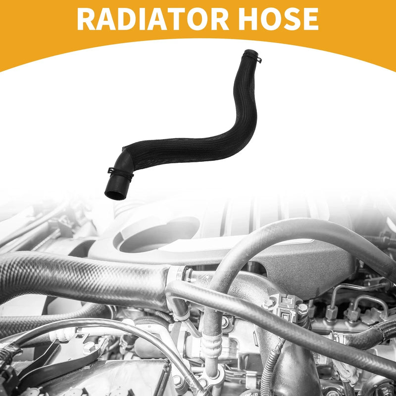 Ford Mondeo 2014-2024 Rubber Black Radiator Hose